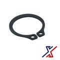 X1 Tools External Retaining Ring, Steel Black Oxide Finish, 1-1/8 in Shaft Dia, 20 PK X1E-CON-SNA-RIG-1125x20